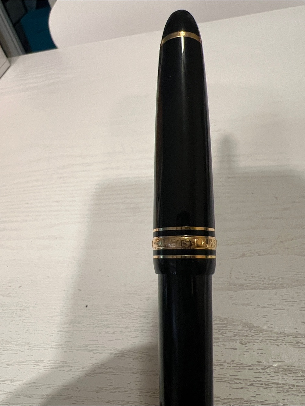 MONTBLANC Meisterstück Ballpoint Pen Gold Name Engraved - Picture 4 of 7